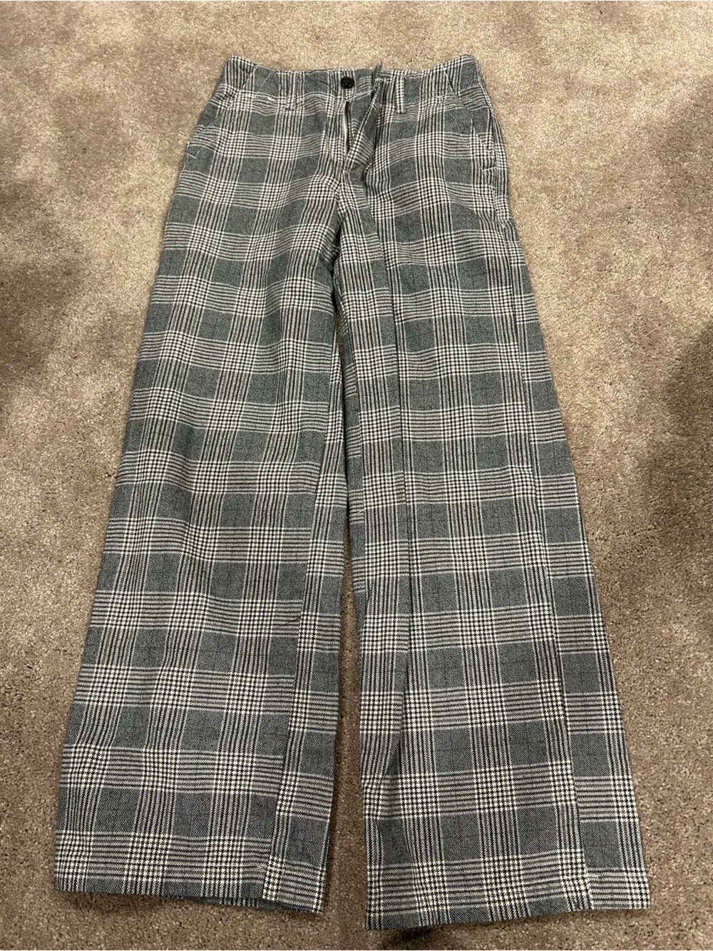 American Eagle Grey Plaid Women’s Dress Pants